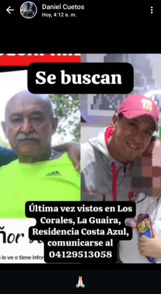Harold Peña y Julio Peña ( hijo y padre)