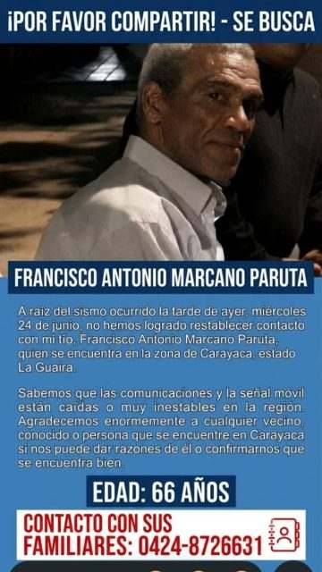 Francisco Antonio Marcano paruta