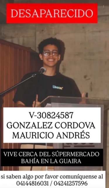 Gonzalo Córdova Mauricio Andrés