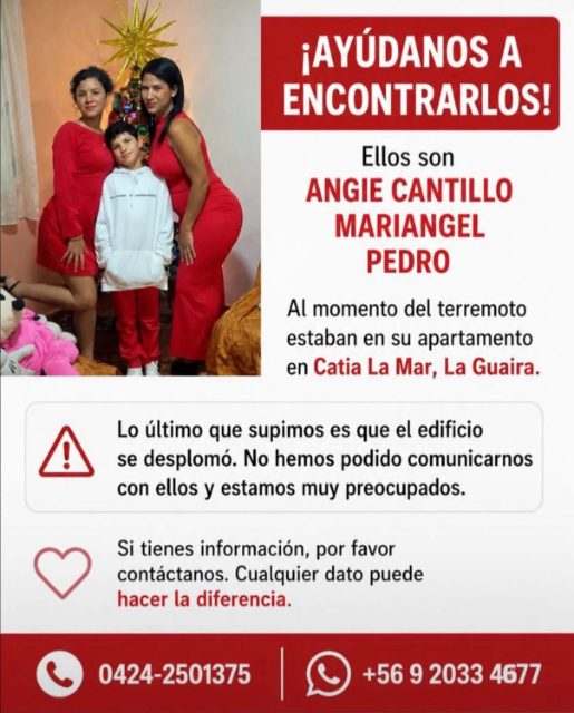 Angie Cantillo, Mariangel, Pedro