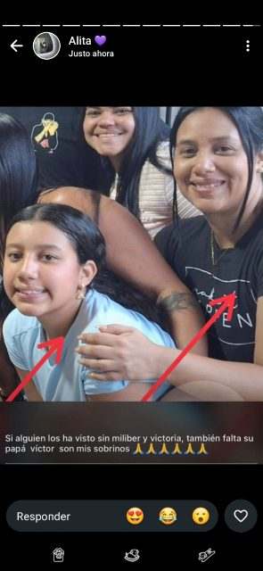 Miliber y Victoria Perez