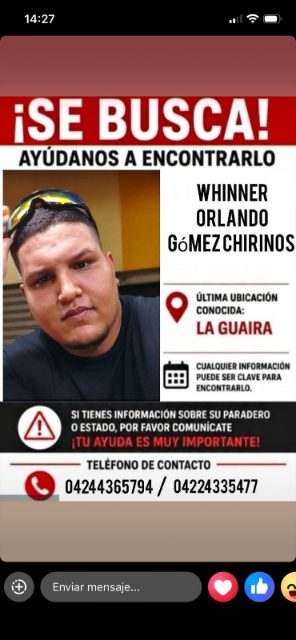 WHINNER ORLANDO CHIRINOS