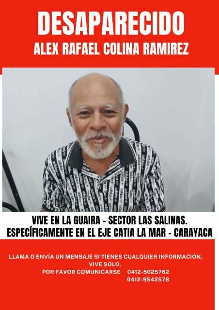 Alex Rafael Colina Ramírez