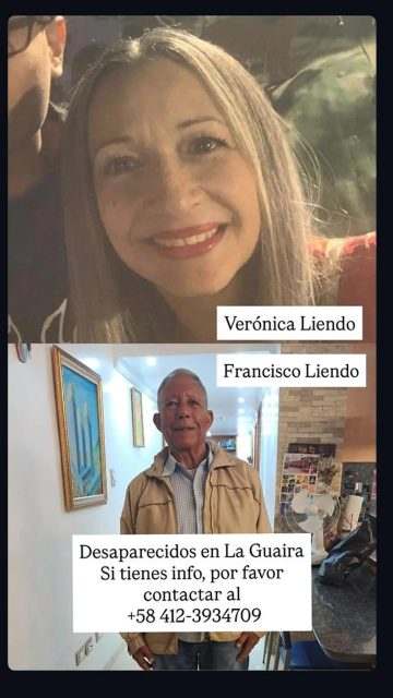 Francisco Liendo y Verónica Liendo