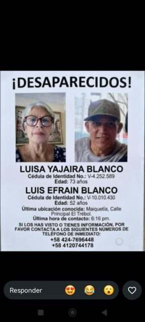 Luisa Yajaira Blanco, Luis Efraín Blanco