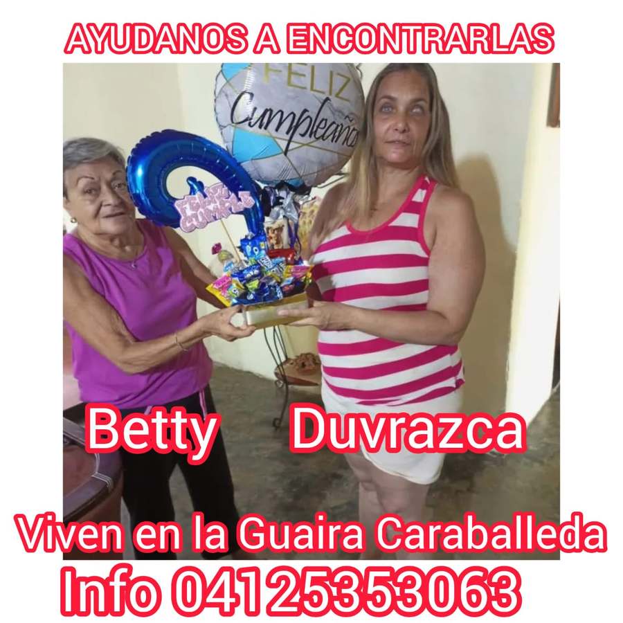 Duvraska y Betty Antillano