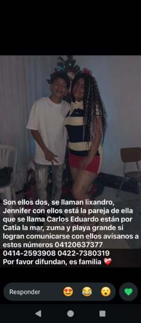 Lizandro, Jennifer,carlos Eduardo