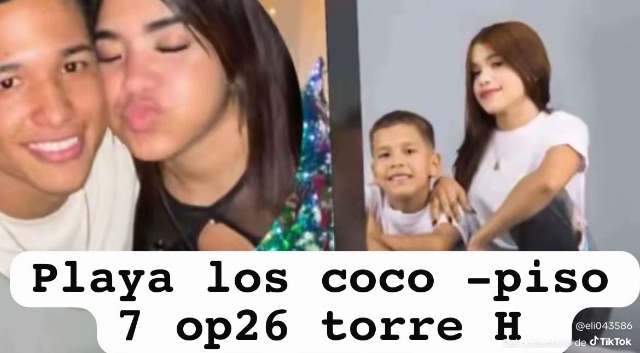 Solangel olaizola y Gian raldirez el pequeño