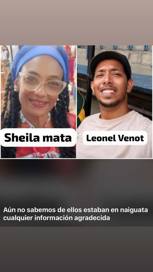 Sheila y leonel Mata venot