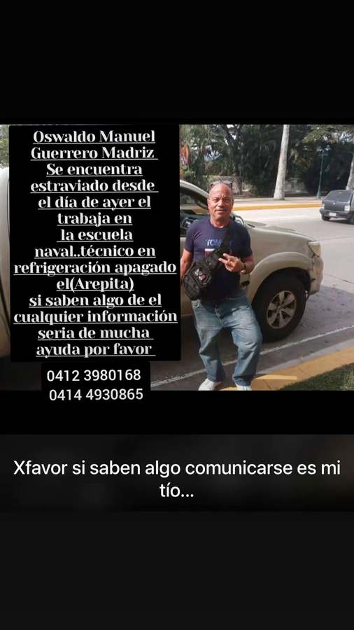 Oswualdo Manuel Guerrero madriz