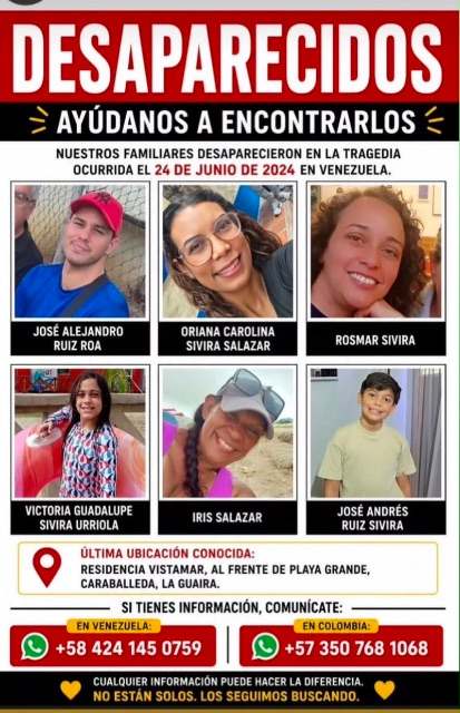 JOSÉ ALEJANDRO RUIZ ROA ORIANA CAROLINA SAVIRA SALAZAR ROSMAR SAVIRA VICTORIA GUADALUGE SAVIRA URRIOLA IRIS SALAZAR