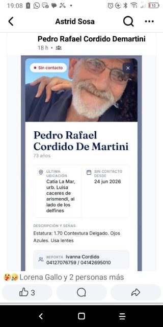 Pedro Rafael Cordido De MartiniD