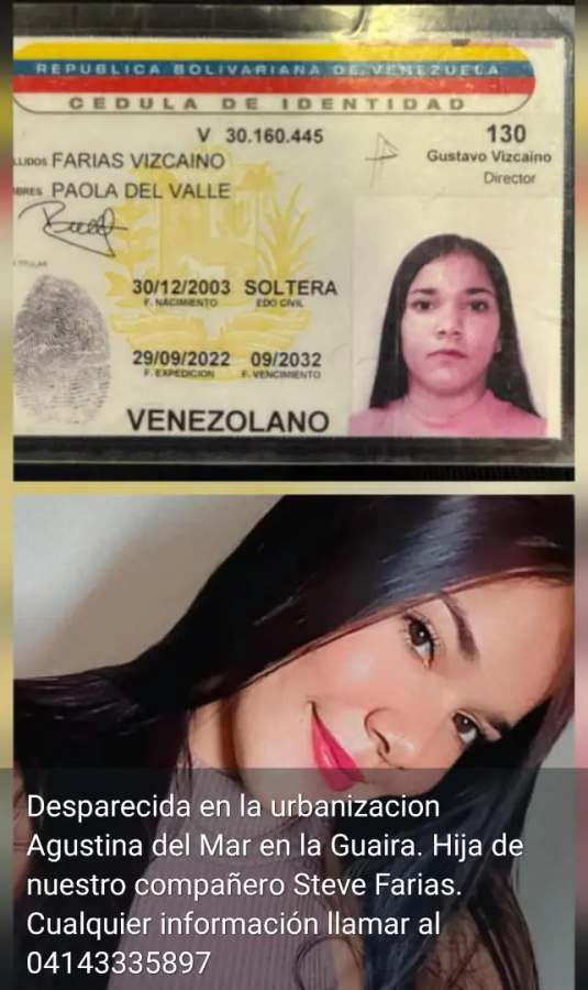 PAOLA DEL VALLE Farias vizcaino