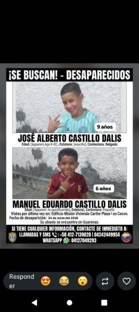 José Alberto castillo dalis y Manuel Eduardo castillo dalis