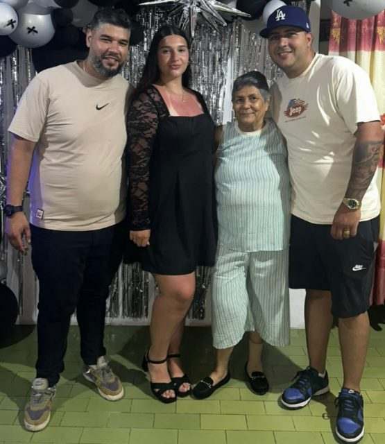 Darwin López, Mariana Franco, María Rodríguez, Jhon Alexis Franco