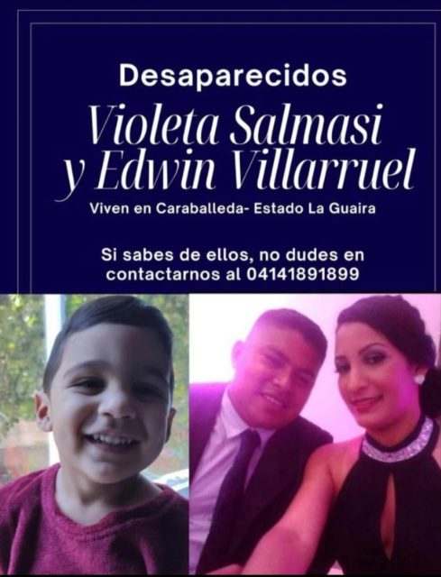 Violeta Salmasi y Edwin Villaruel