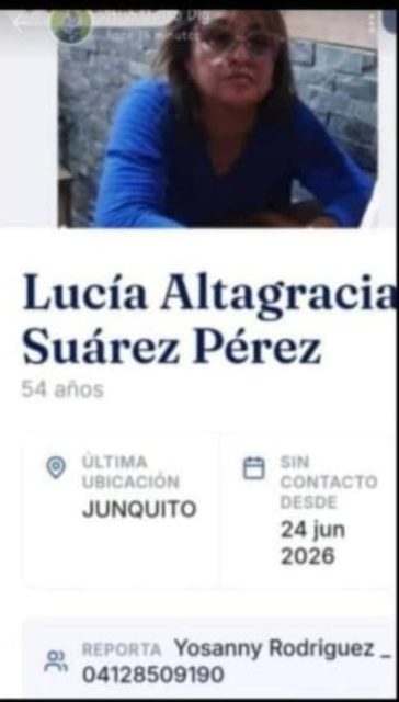 Lucía Altagracias suarez perez