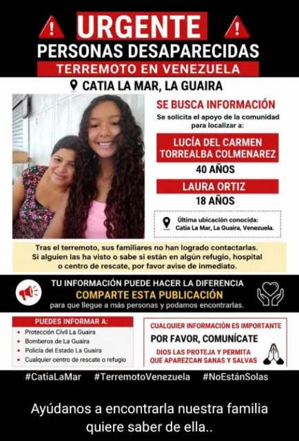 Lucia Torrealba, Laura Ortiz