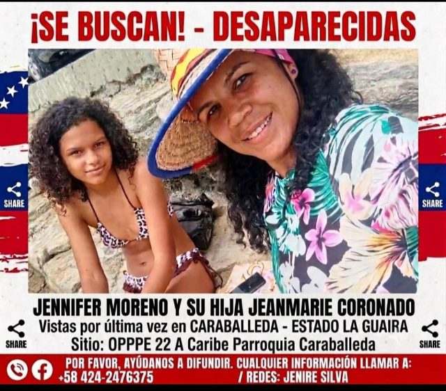 Jennifer Moreno Sánchez y JeanMarie Coronado Moreno