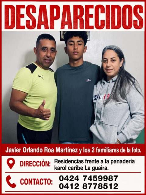 Jose Orlando roa Martinez y familia