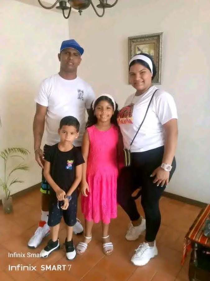 Leonardo Madera, Esposa y hijos
