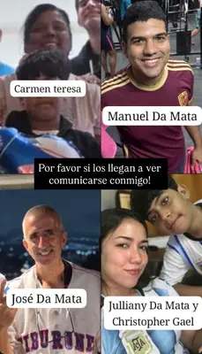 Julianny Da Mata Manuel Da Mata, Christopher Gael, Teresa Henríquez