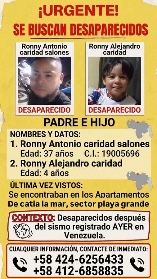 Ronny Caridad Salones y Ronny Alejandro Caridad