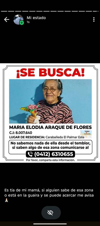 Maria Elodia Ataque de Flores