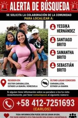 Santiago Brito Sebastian y Samantha