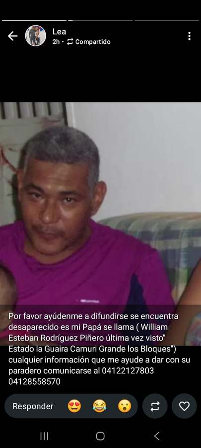 Williams esteban Rodriguez piñera